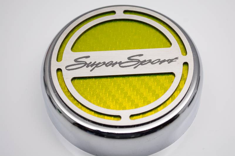 2010-2015 Camaro V8 Cap Cover Set "Super Sport" Series Automatic 5pc Carbon Fiber